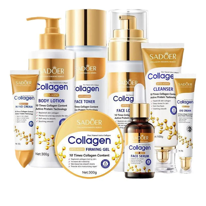 Collagen skin care product set