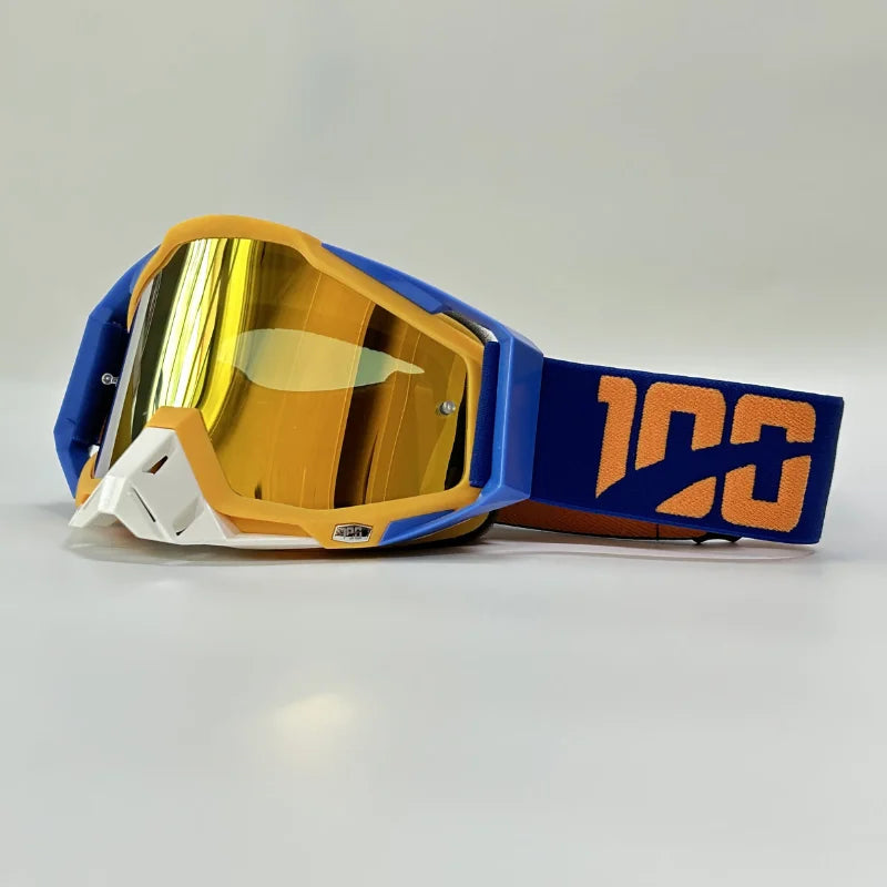 Men's Motorcycle Glasses – Anti-Fog HD Lens Motocross Enduro Goggles