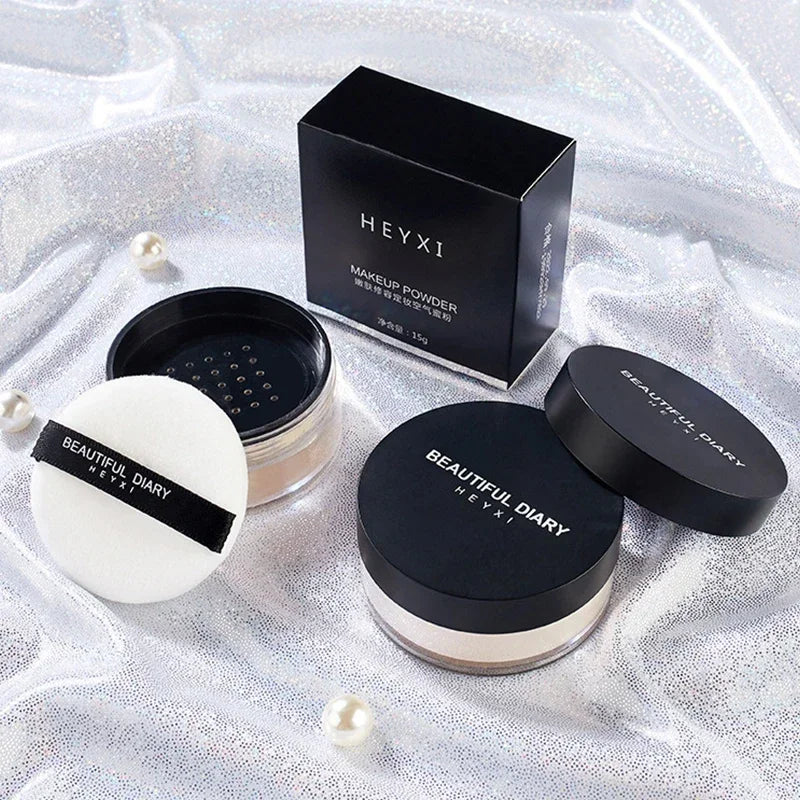 Professional Loose Setting Powder – Oil Control, Waterproof & Matte Finish