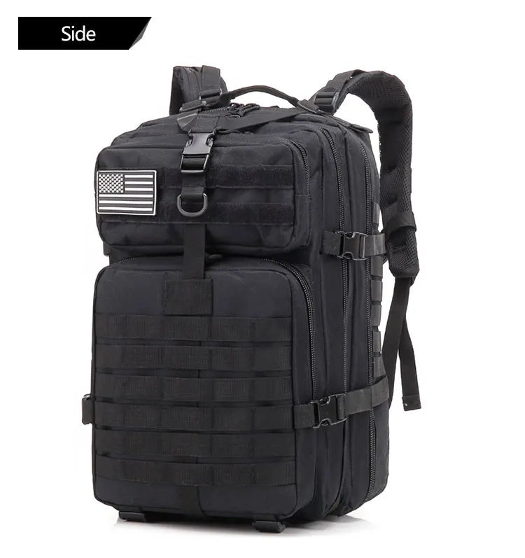 25L/35L/50L Tactical Backpack – Waterproof Outdoor Rucksack for Men