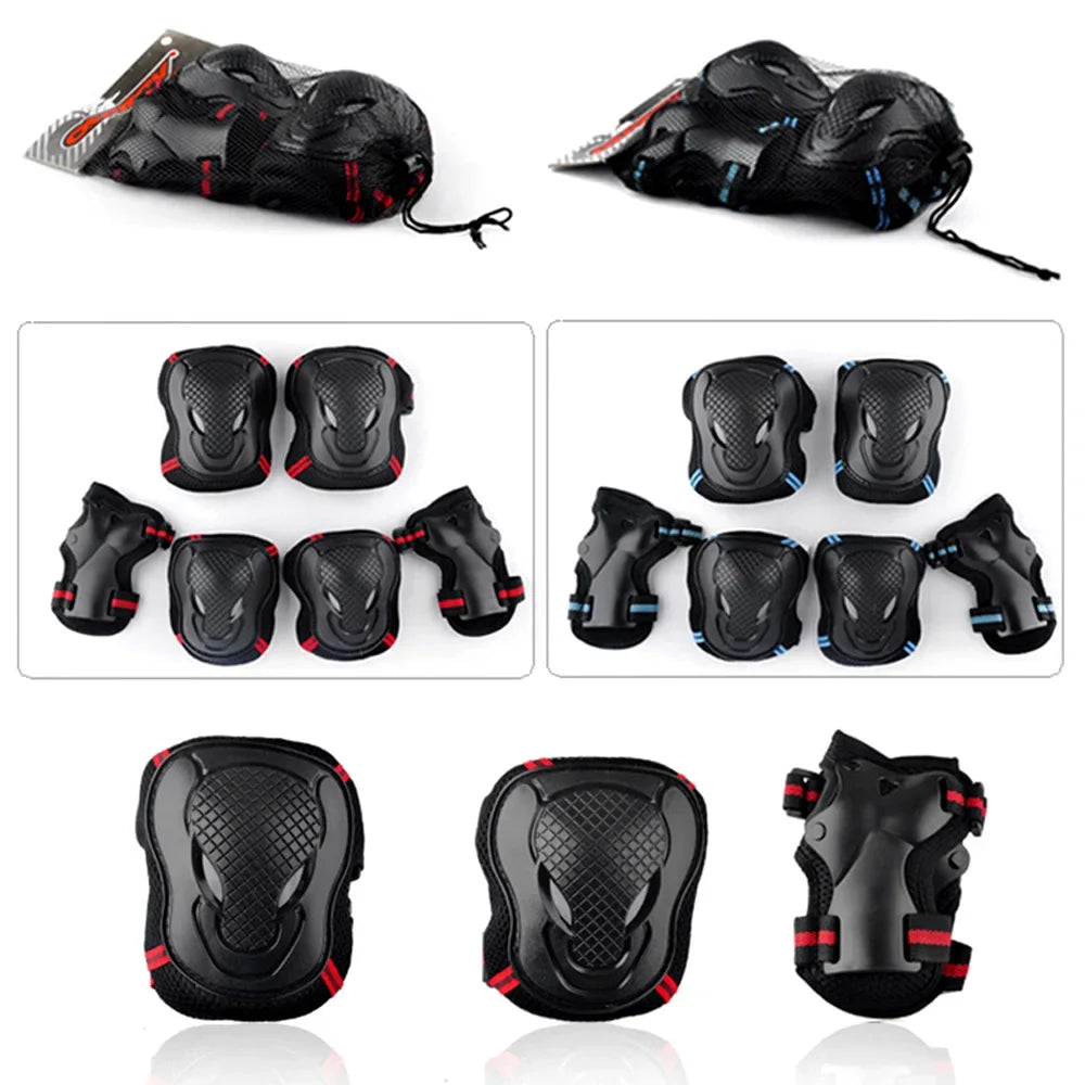 6-Piece Skating & Cycling Protective Gear Set