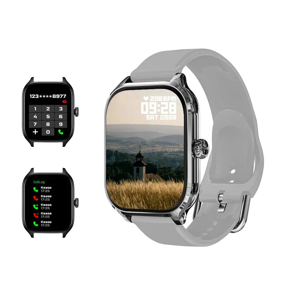 LAXASFIT H9 Smartwatch – Bluetooth Call, Health & Fitness Tracker