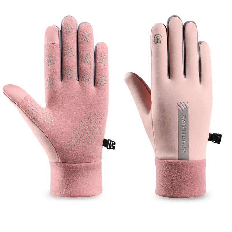 Women's Winter Cycling Gloves – Thermal, Windproof & Waterproof