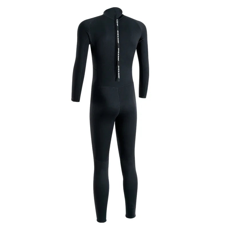 Men's 3MM Neoprene Full Wetsuit for Diving & Surfing