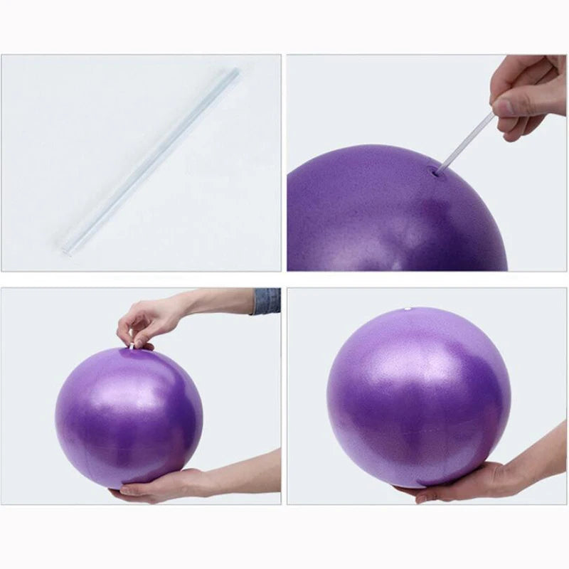 25cm Mini Yoga Ball – Thickened, Explosion-Proof PVC