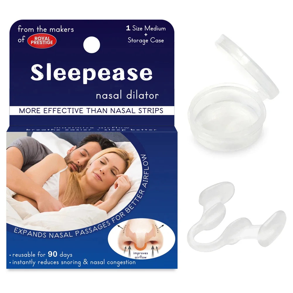 Silicone Nose Clip Anti Snoring Nasal Dilator