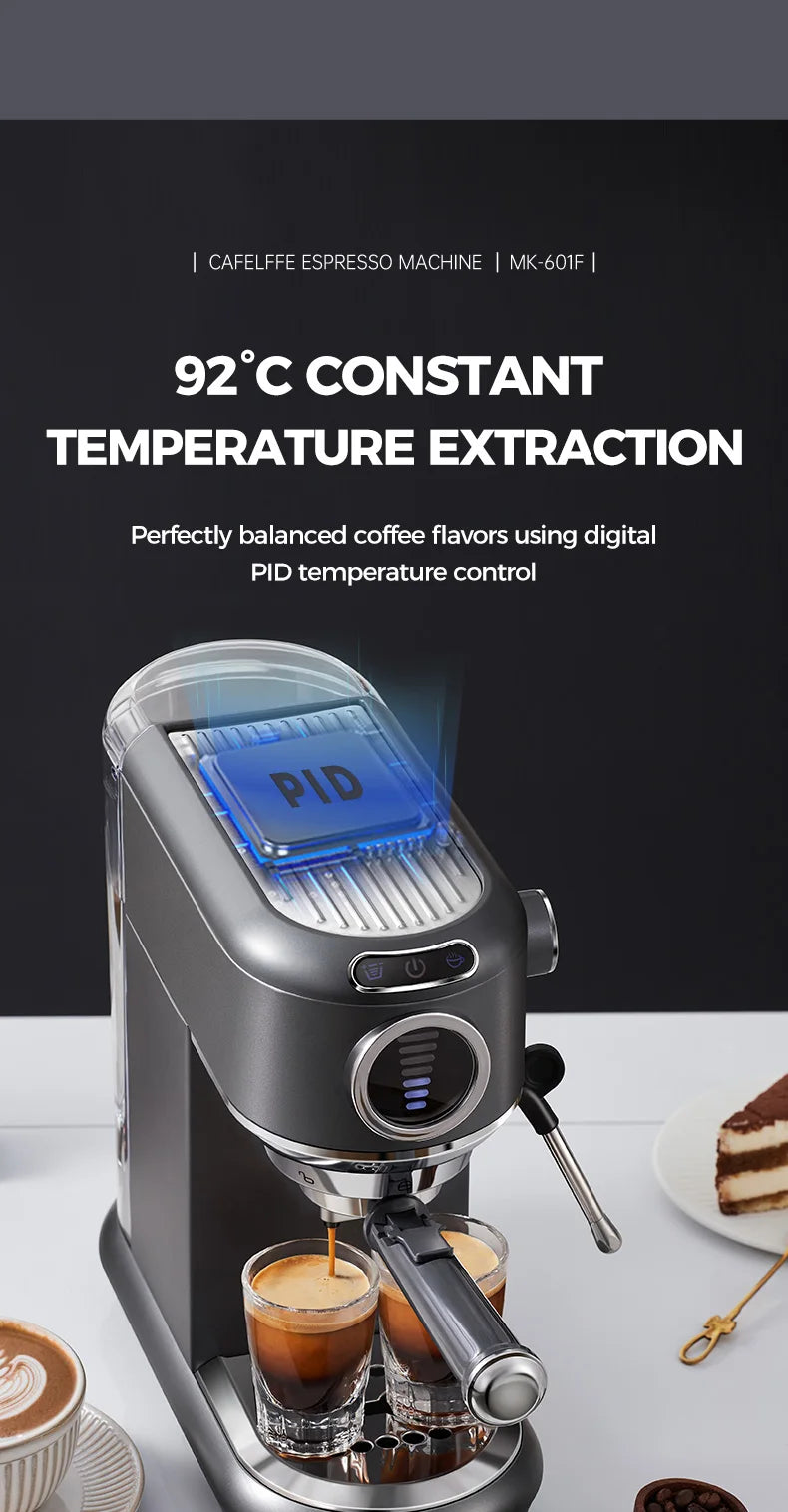 Cafelffe 4-in-1 Coffee Maker – Hot & Cold Espresso & Cappuccino Machine