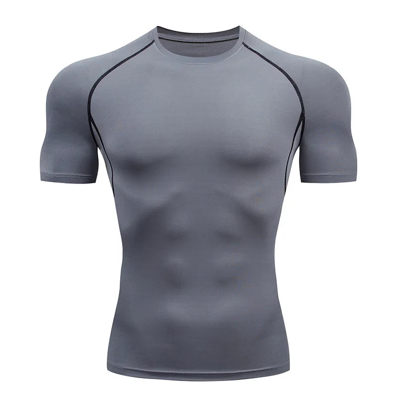 Men’s Quick-Dry Compression Sports T-Shirt