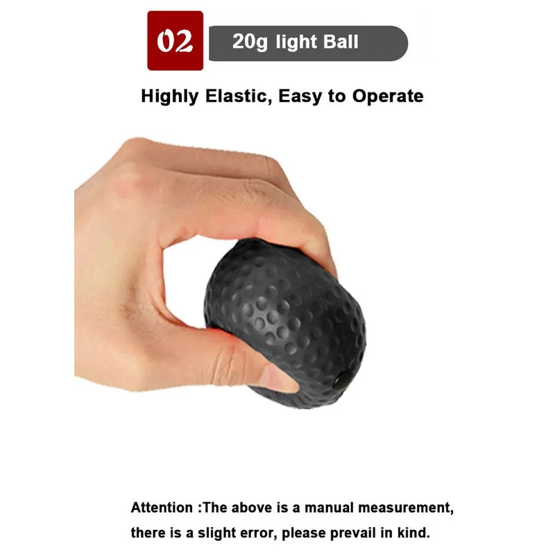 Head-Mounted Boxing Reflex Ball – Speed Punch Trainer