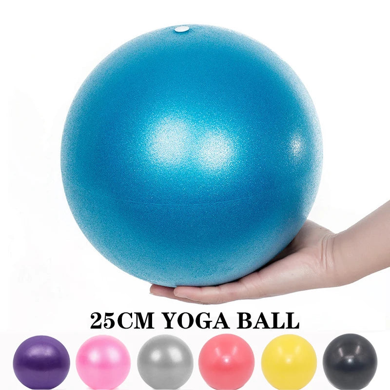 25cm Mini Yoga Ball – Thickened, Explosion-Proof PVC