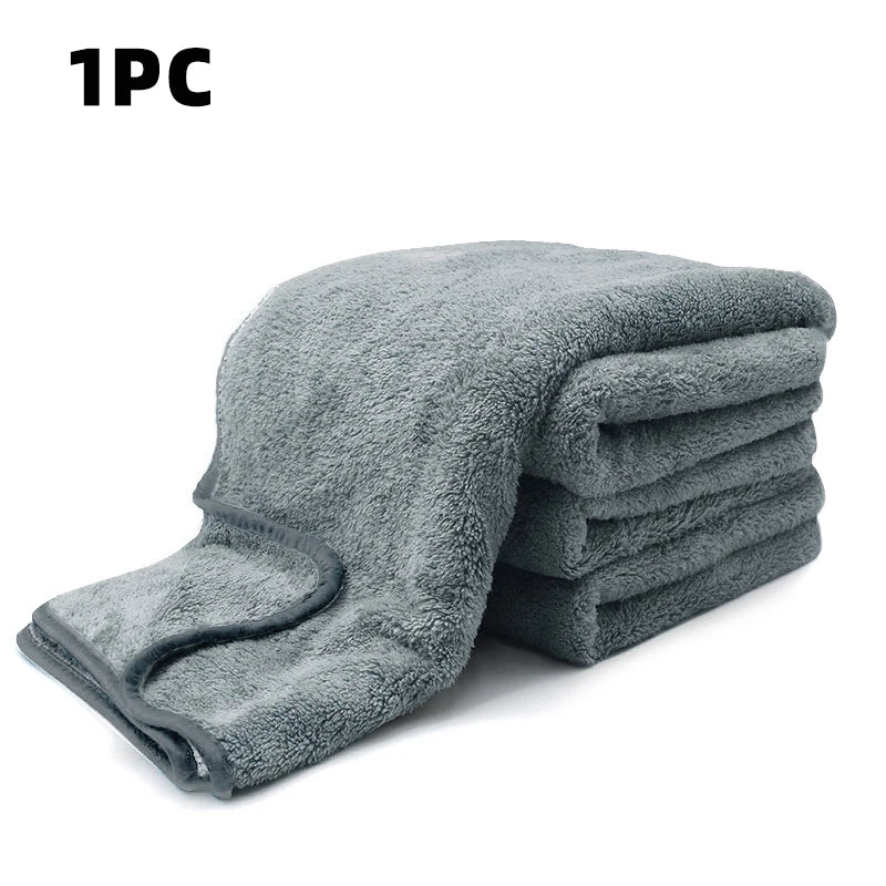 Ultra-Soft Microfiber Car Wash Towel – High Absorbency & Fast Drying