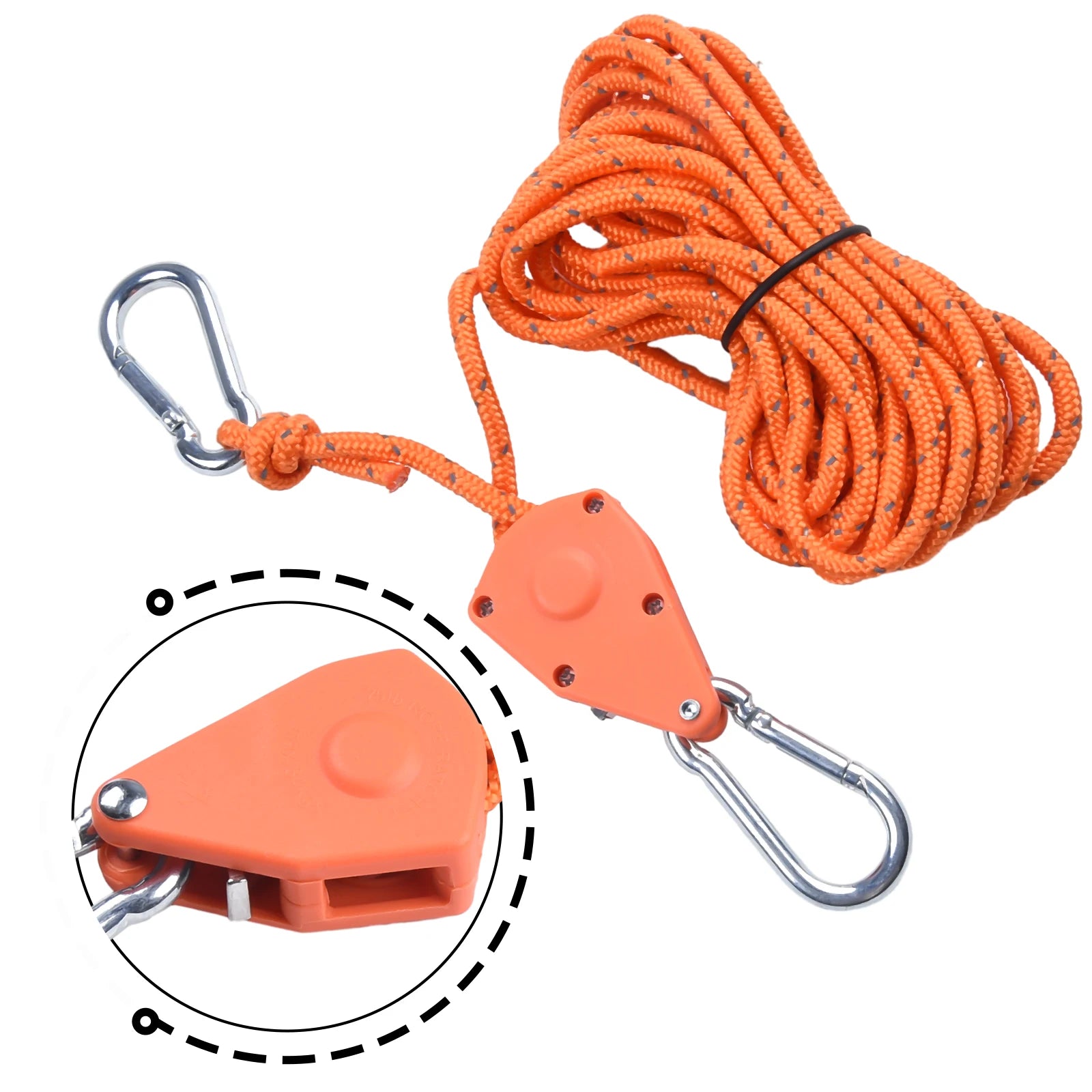 1pc 4M Camping Rope – Quick Setup Adjustable Guy Lines for Tent & Outdoor Gear