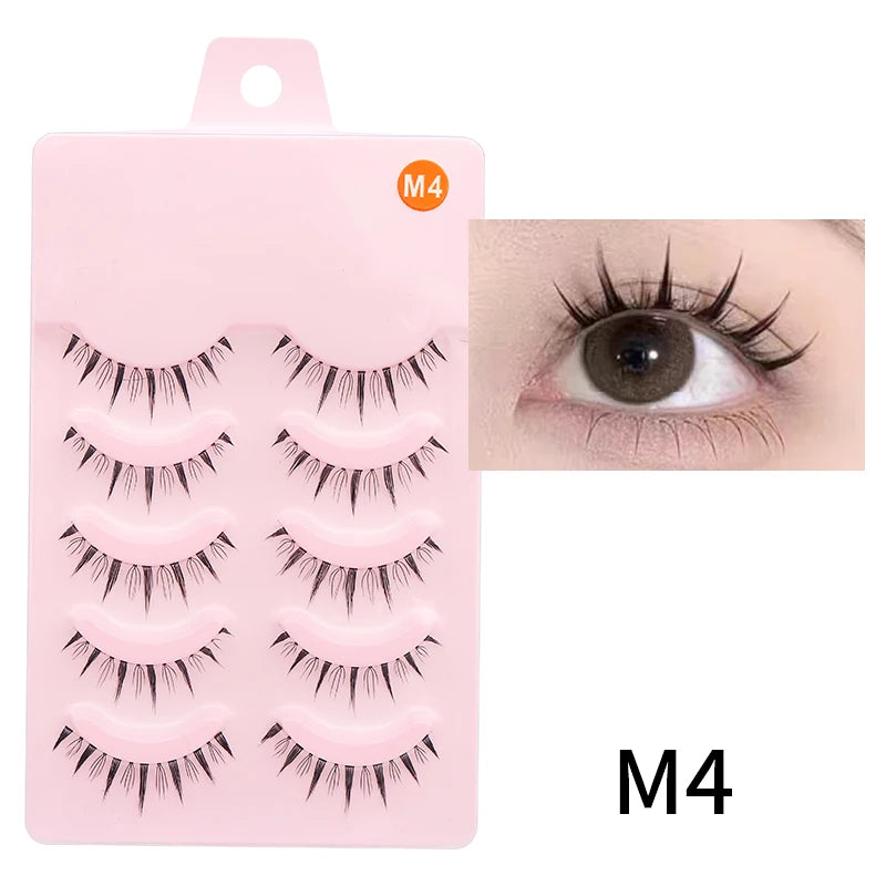 New Manga Lashes - Soft Natural Thick False Eyelashes