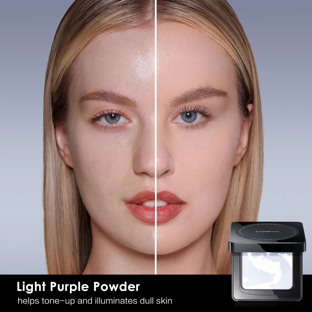 : CARSLAN Stay Matte Pressed Powder – 24H Oil Control & Long-Lasting Setting Powder