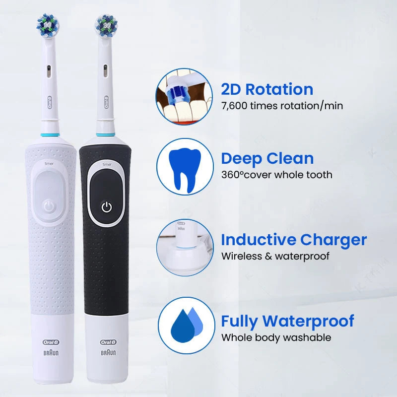 Oral-B D100 Electric Toothbrush – Vitality Cleaning