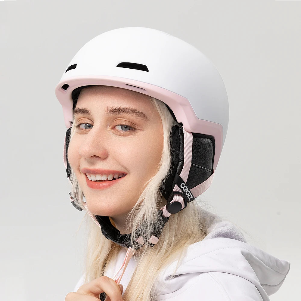 COPOZZ Ski Helmet – Half-Covered Safety Helmet