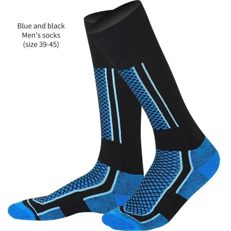 1 Pair Winter Warm Thickening Ski Socks: