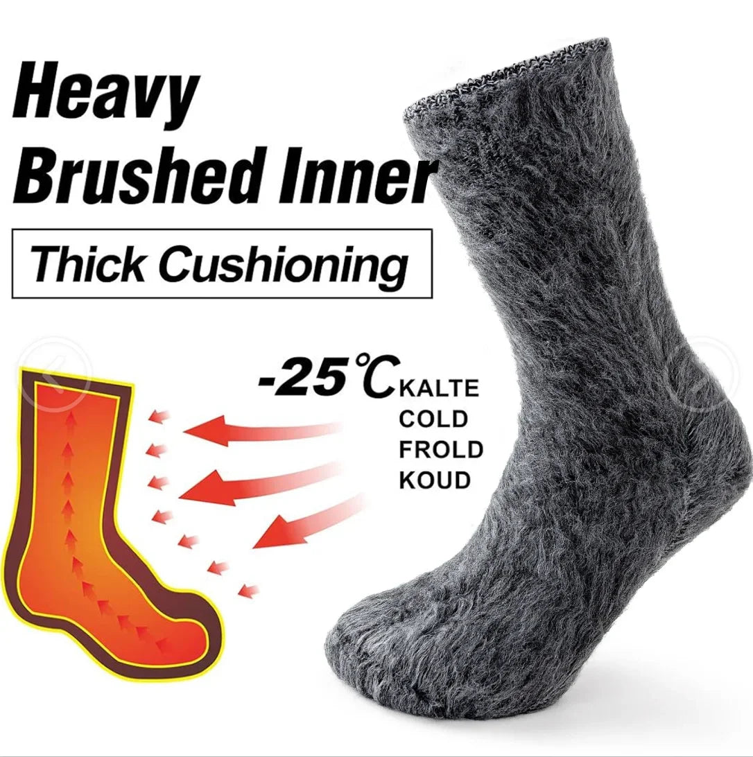 2 Pairs Pack Winter Thermal Socks: