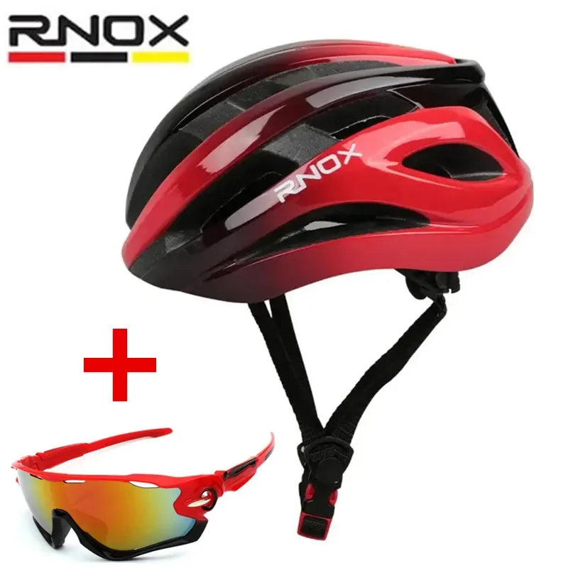 RNOX Shockproof MTB & Road Bike Helmet for Adults