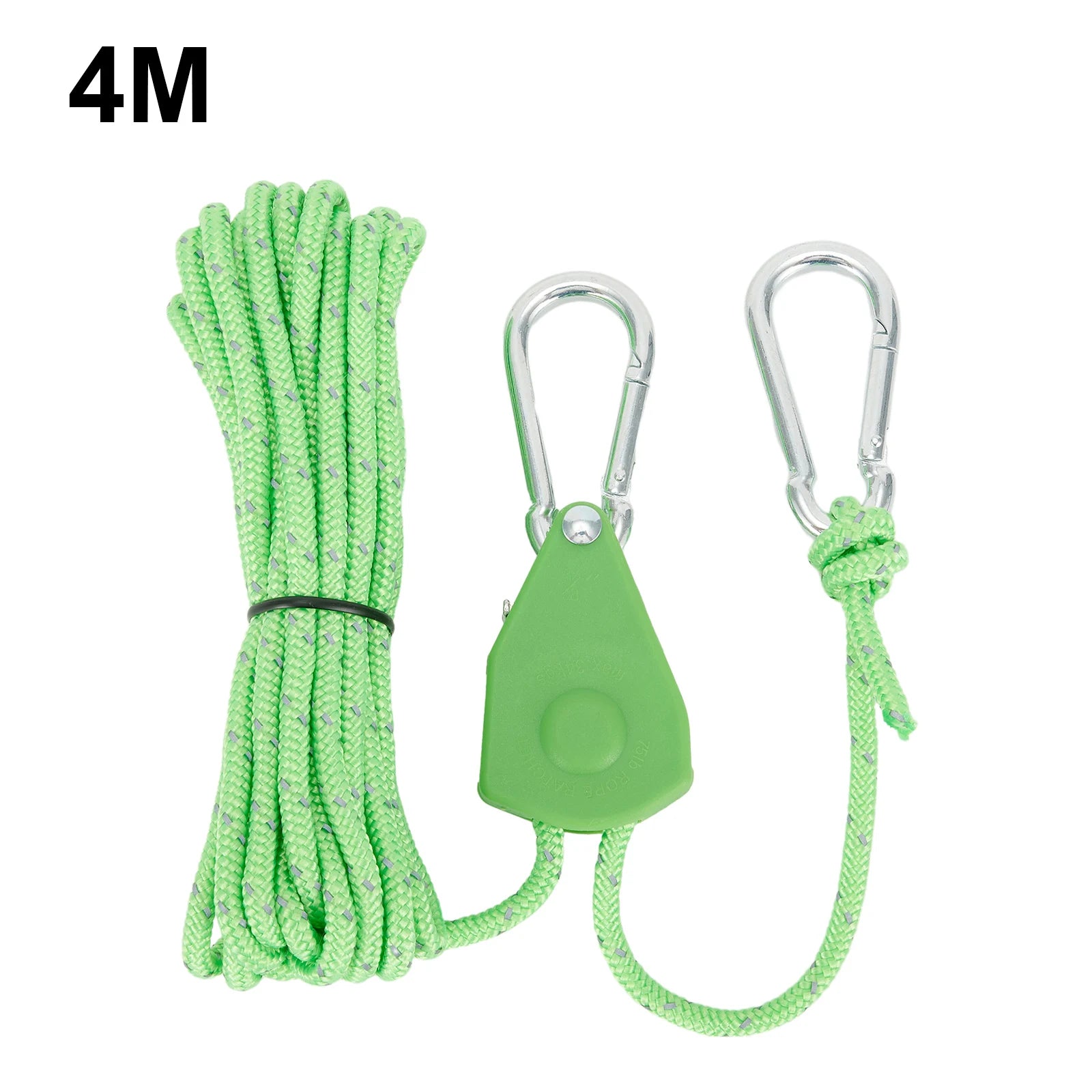 1pc 4M Camping Rope – Quick Setup Adjustable Guy Lines for Tent & Outdoor Gear