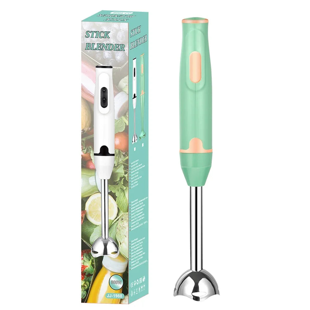 Handheld Immersion Stick Blender – Electric Food & Vegetable Grinder for Smoothies & Soups