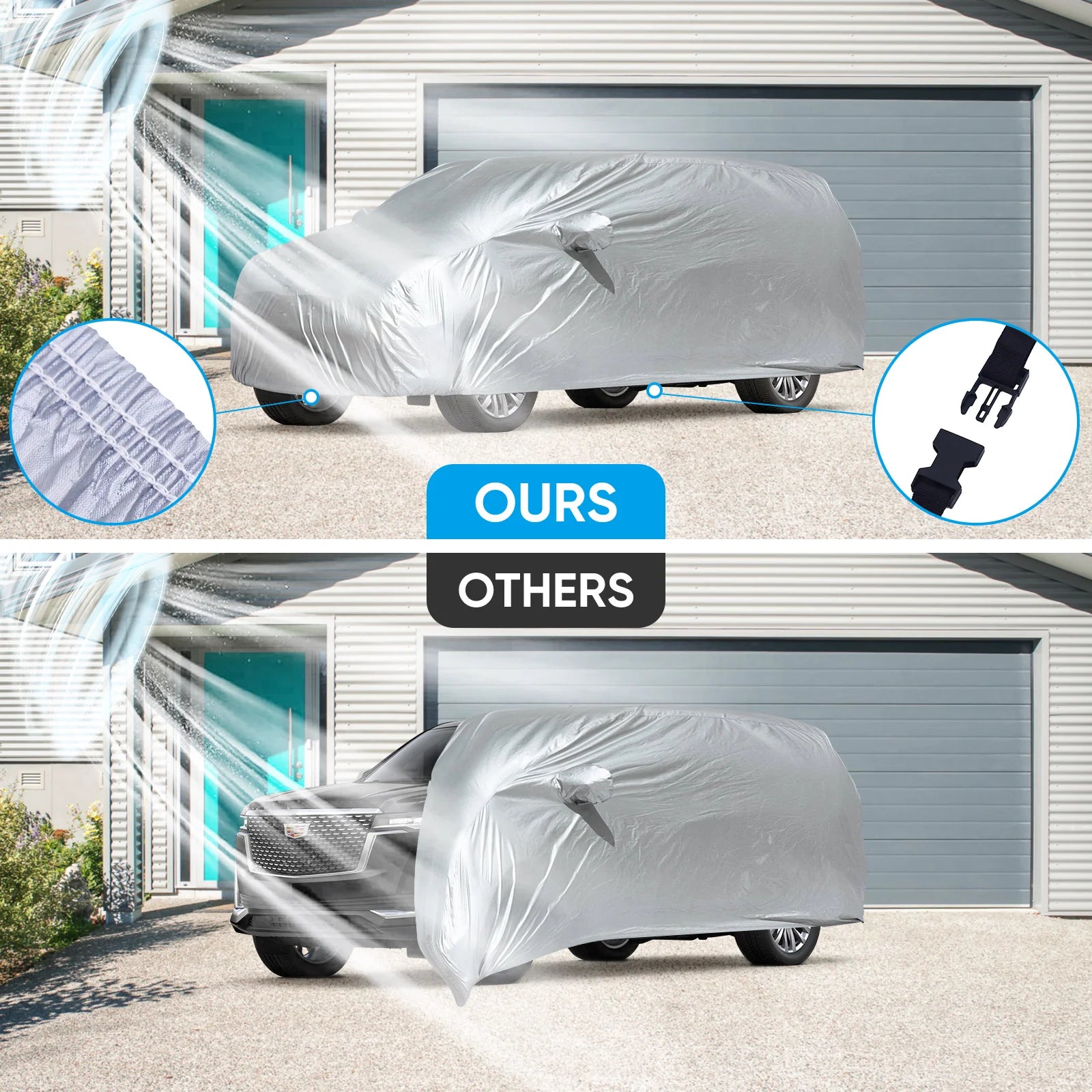 Universal Full Car Cover – All-Weather Protection