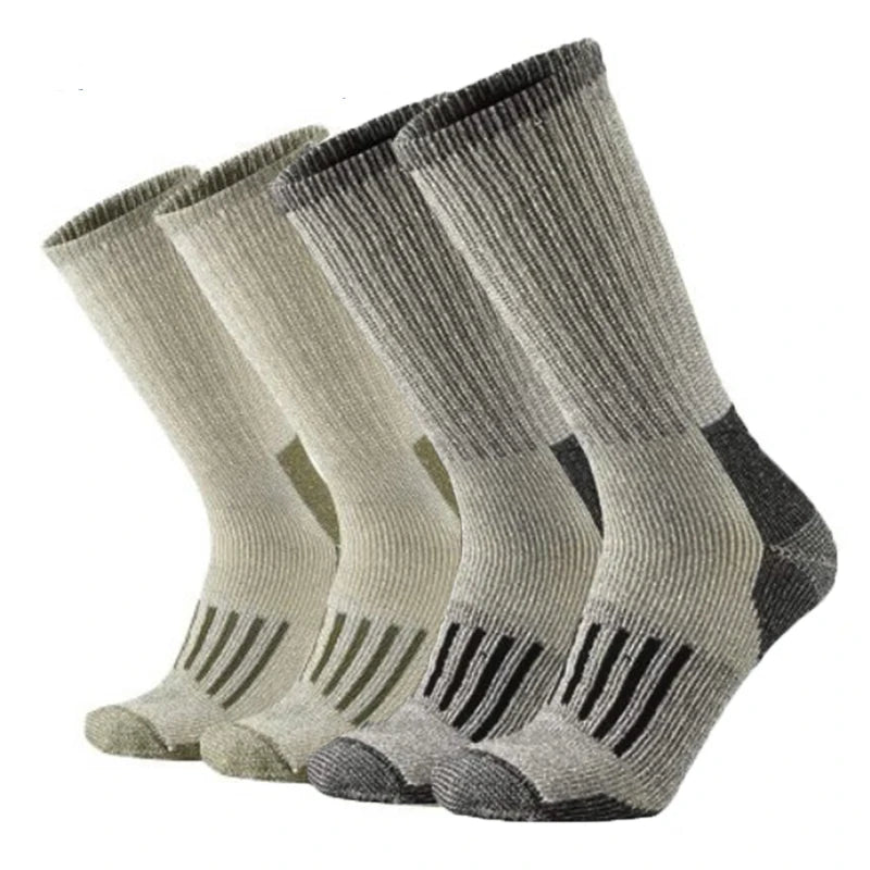 Ultra-Warm Merino Wool Hiking Socks