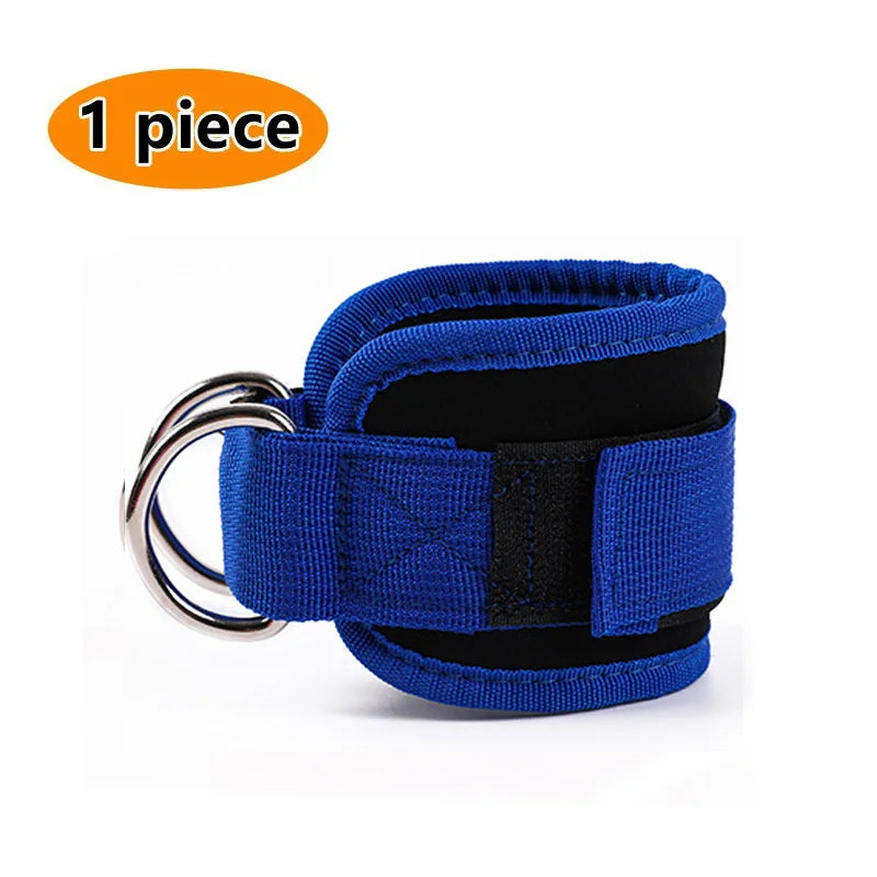 Double D-Ring Ankle Straps for Cable Machines – Glutes & Leg Training