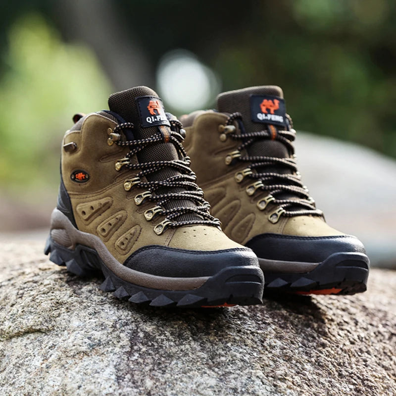 All-Terrain Waterproof Hiking Boots – Winter Outdoor Shoes