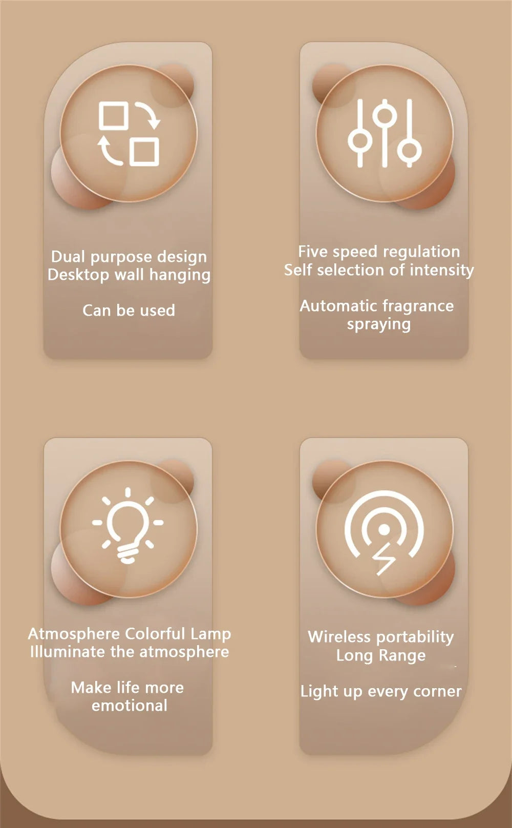 Aroma Diffuser Humidifier – Essential Oil Aromatherapy Machine for Bedroom, Bathroom & Hotel