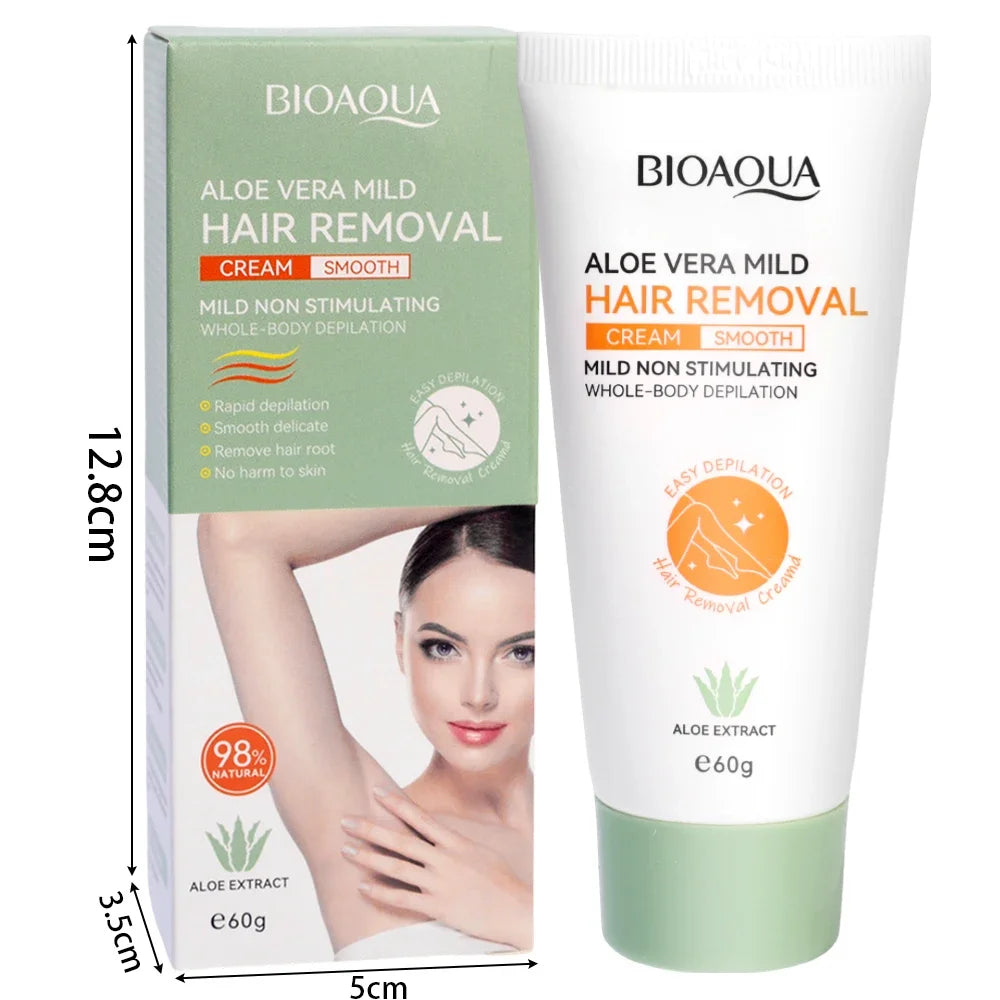 Hair Removal Cream – Permanent & Painless for Men and Women