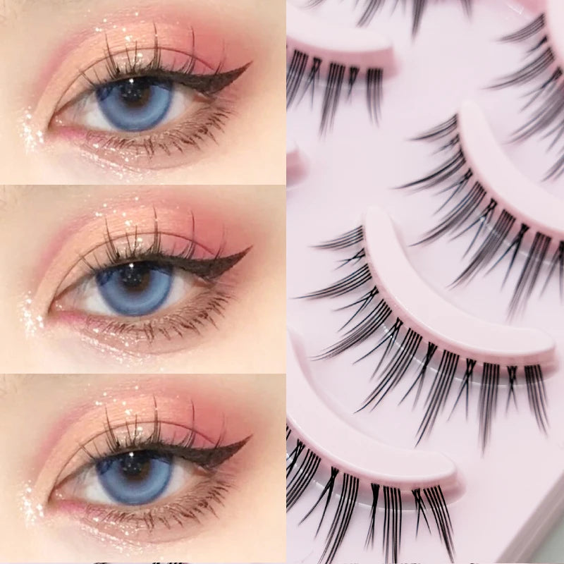 New Manga Lashes - Soft Natural Thick False Eyelashes