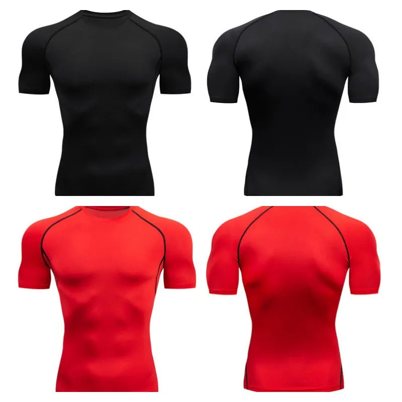 Men’s Quick-Dry Compression Sports T-Shirt