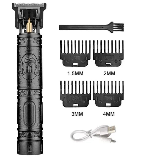 T9 Professional Hair Clipper – Cordless Beard & Body Trimmer