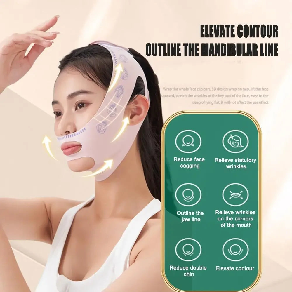 Chin & Cheek Slimming Bandage – V Shaper Lifting Mask