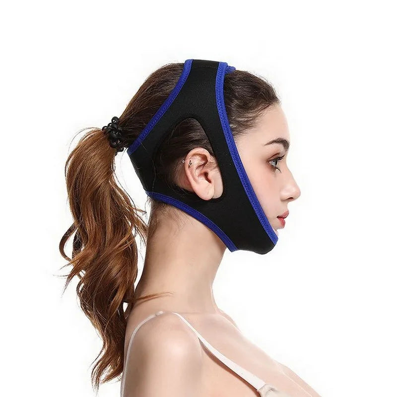 Anti Snoring Belt Triangular Chin Strap Mouth Guard