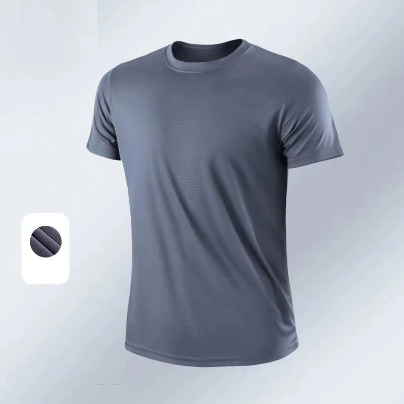 Men's Quick-Dry Gym T-Shirt – Moisture-Wicking & Breathable