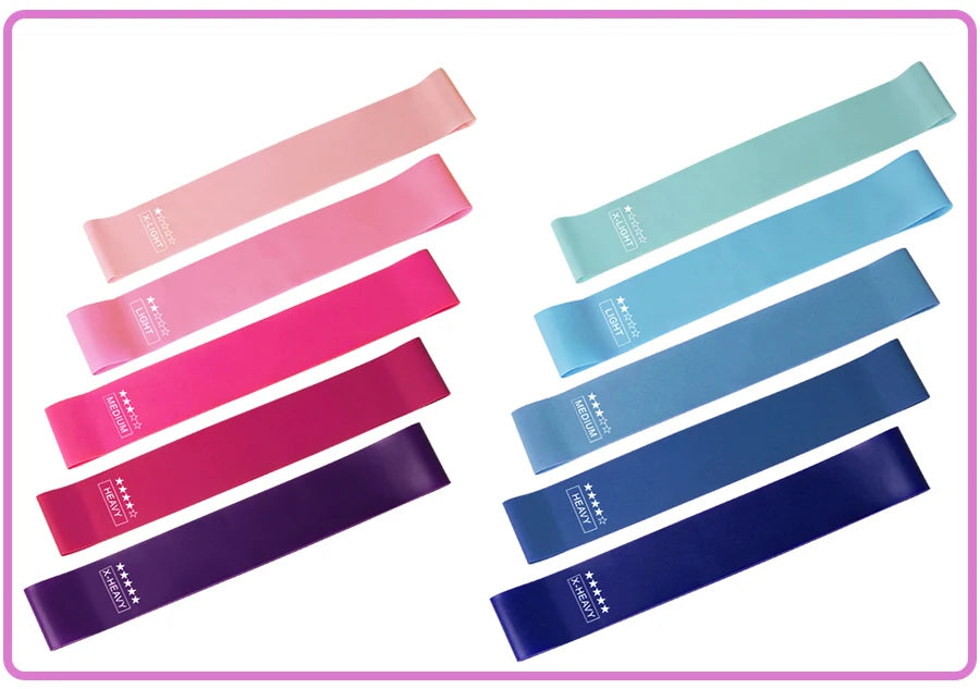 Fitness Resistance Bands Set – Home Workout & Yoga Training