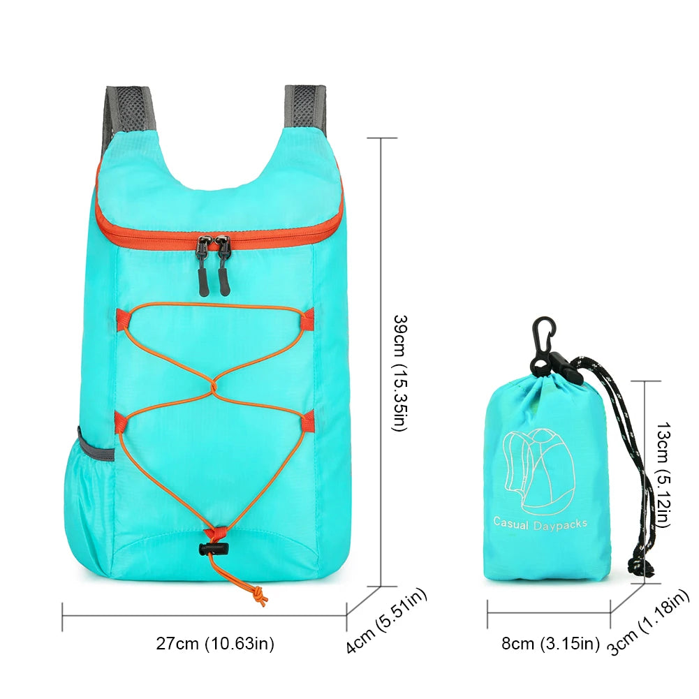 Ultra-Light Waterproof Foldable Backpack – 10L