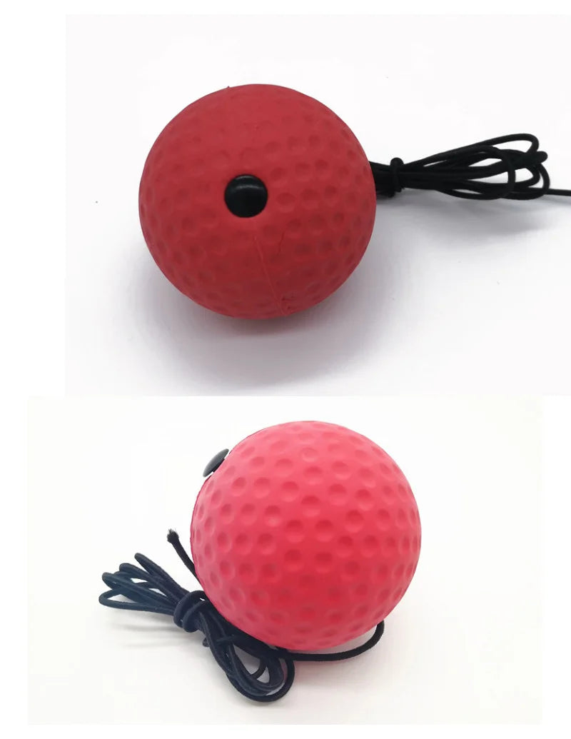 Boxing Speed Ball Headband – PU Punch Ball for MMA & Fitness Training