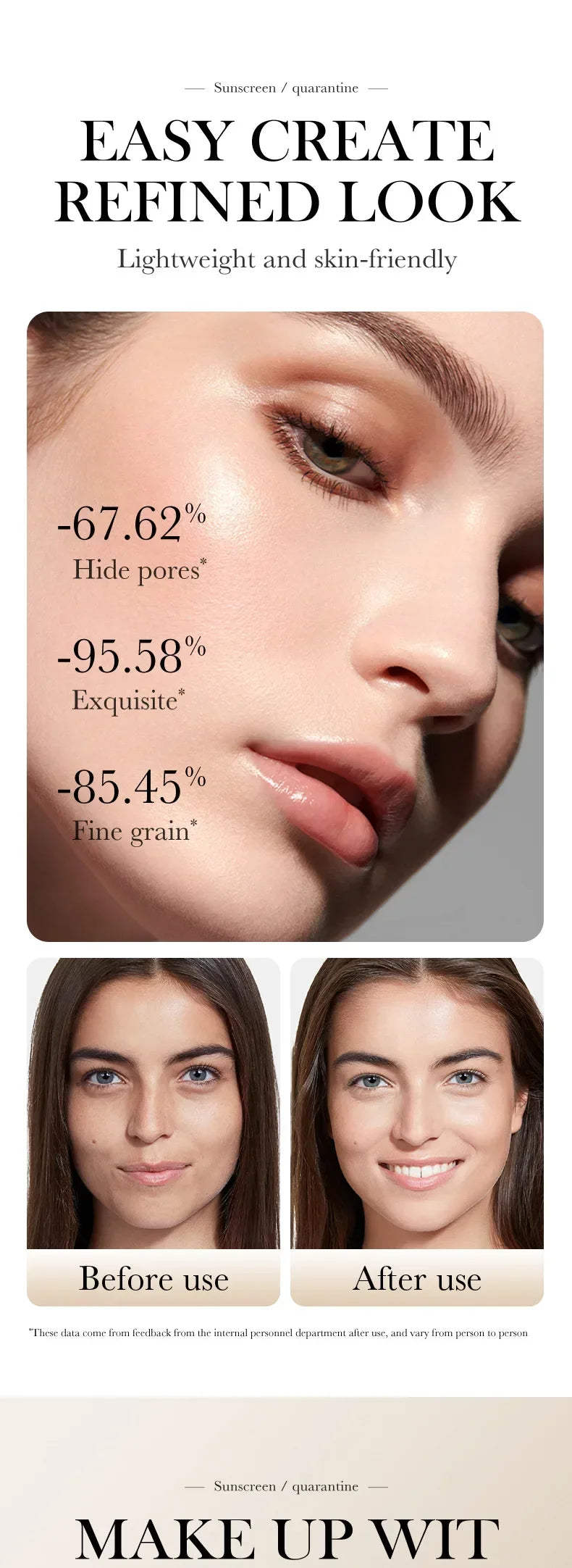 Face Primer Makeup – Moisturizing, Pore-Minimizing & Tone-Correcting