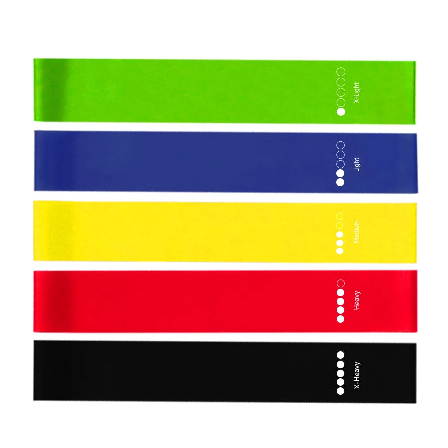 Fitness Resistance Bands Set – Home Workout & Yoga Training