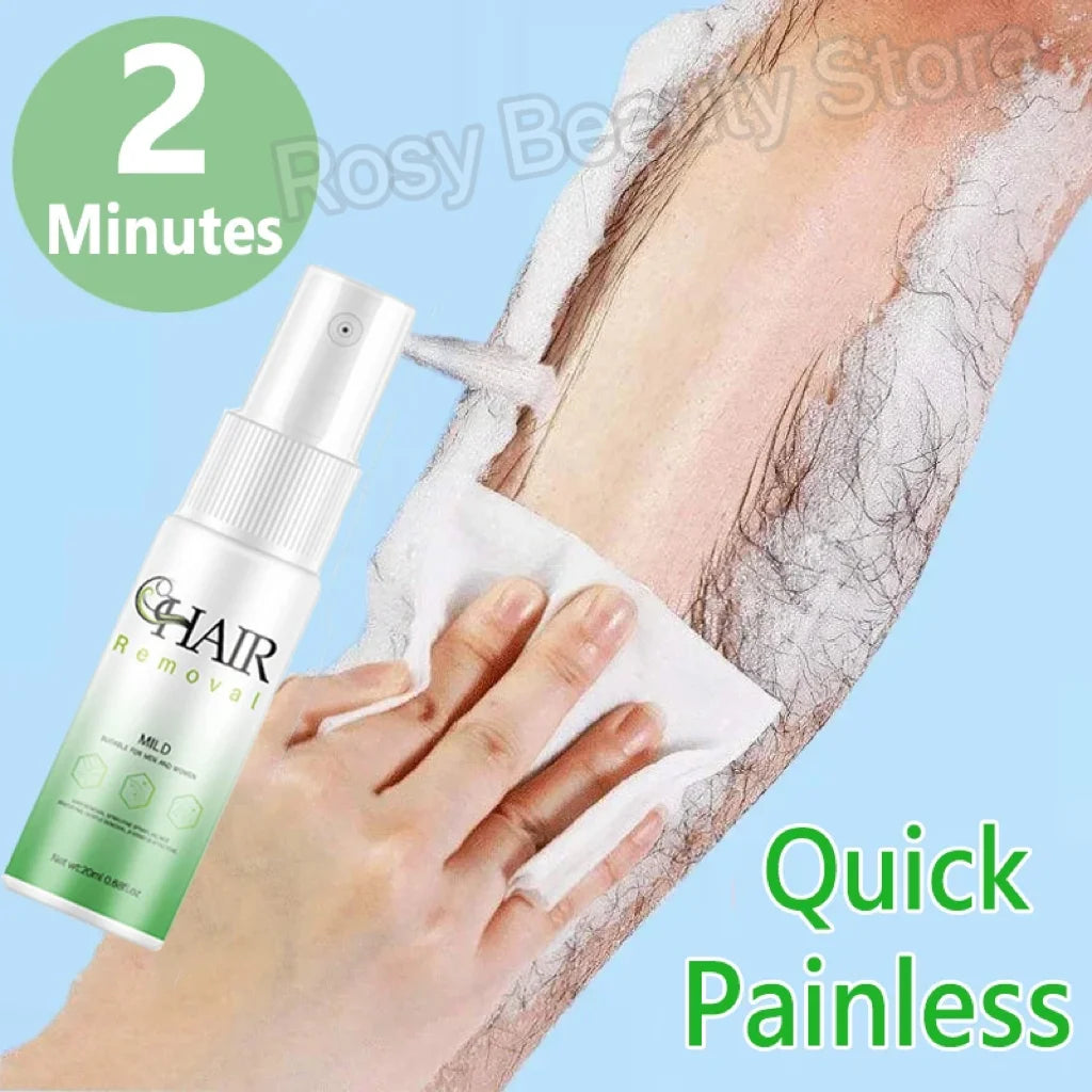 2-Minute Fast Hair Removal Spray: