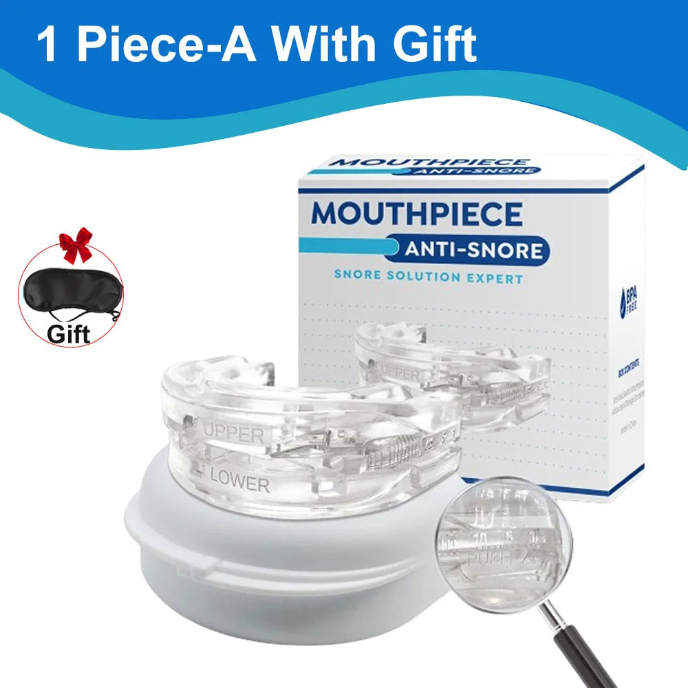 Teeth Bruxism Anti-Snoring Mouthpiece Device