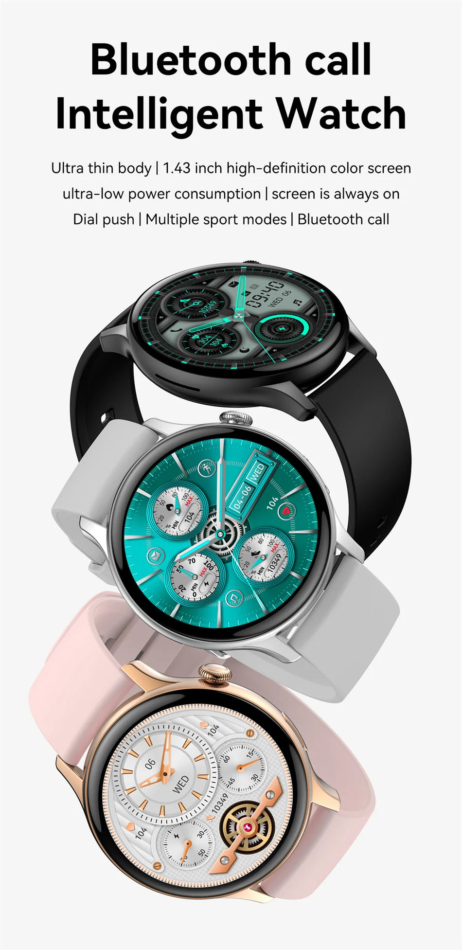 the 2024 NFC Smart Watch for Women:
