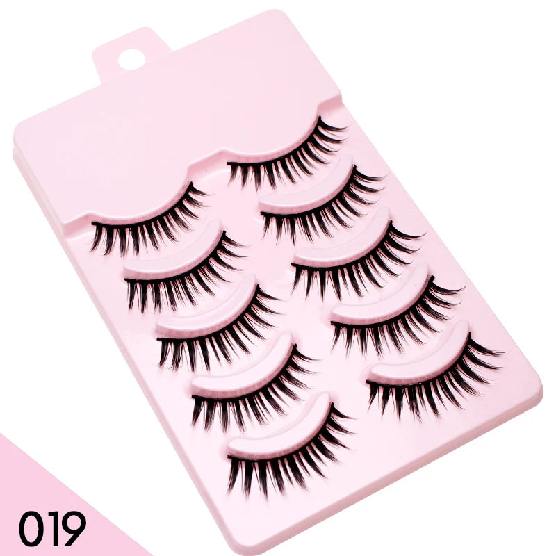 New Manga Lashes - Soft Natural Thick False Eyelashes