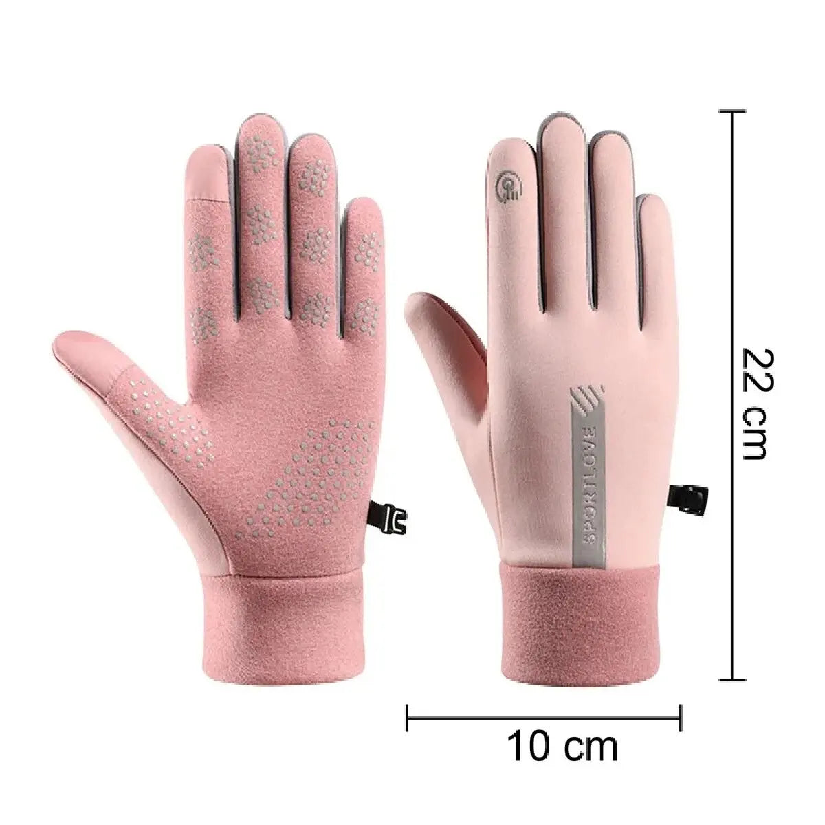 Women's Winter Cycling Gloves – Thermal, Windproof & Waterproof