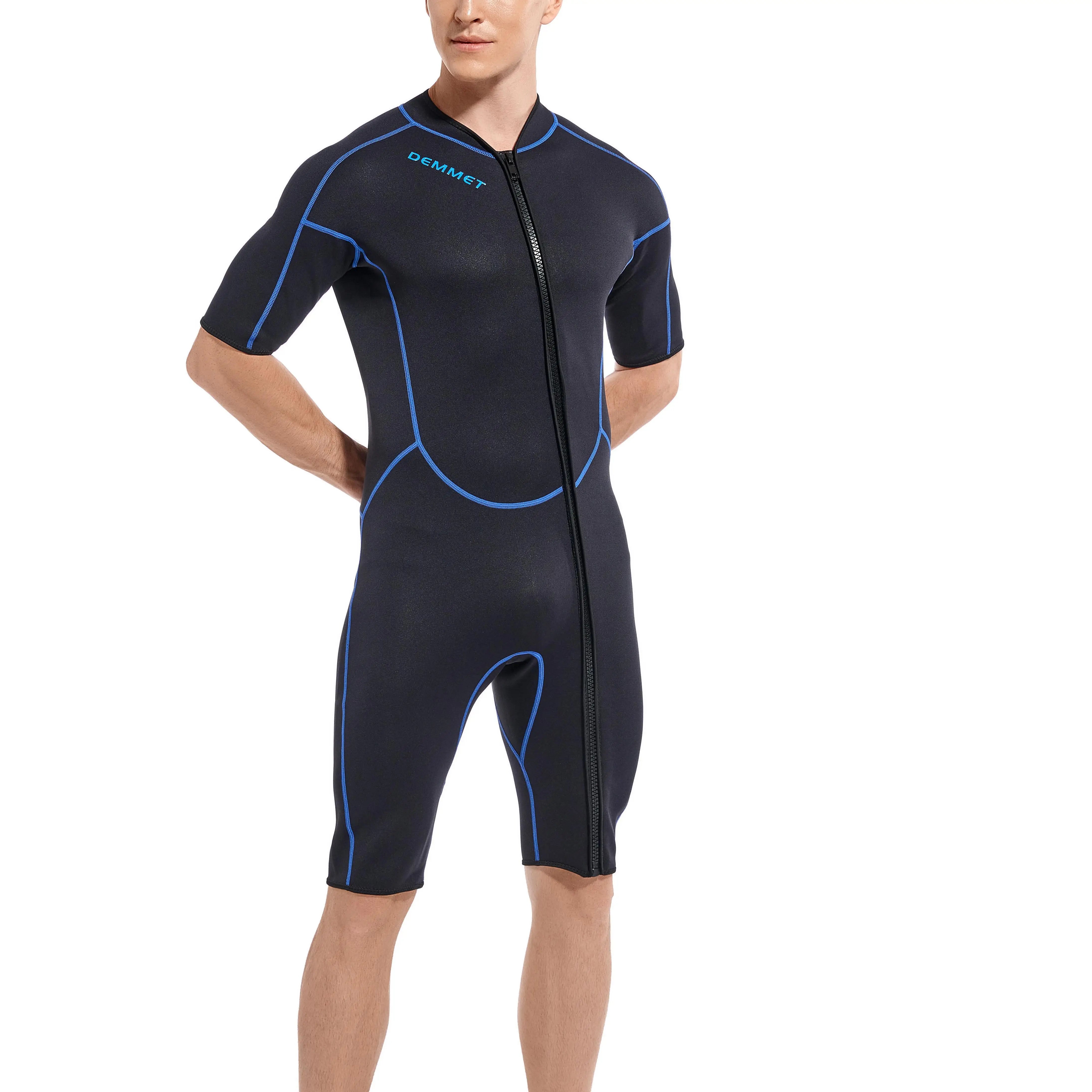DEMMET 1.5mm Short Sleeve Neoprene Wetsuit for Men & Women
