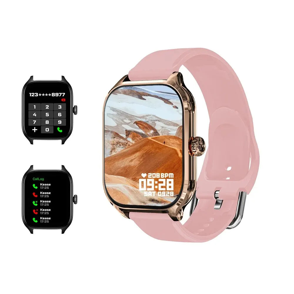 LAXASFIT H9 Smartwatch – Bluetooth Call, Health & Fitness Tracker