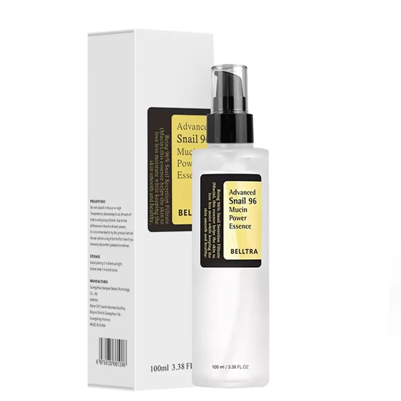 Snail Mucin 96% Korean Facial Essence – Hydrating & Anti-Aging Skin Repair